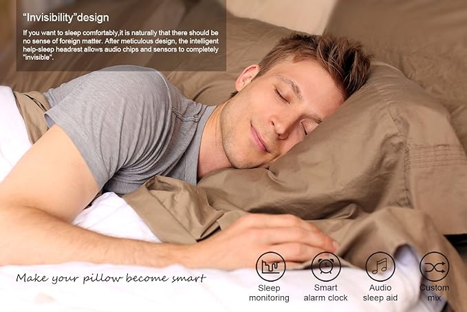 Smart Pillow Mat Ultra Thin Pillow Speaker