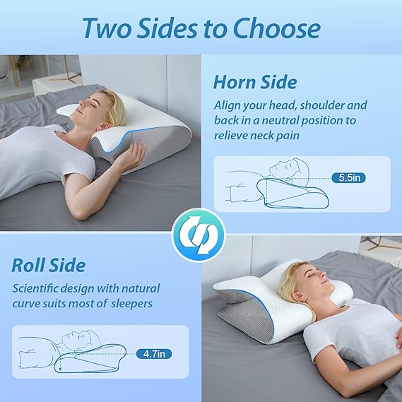 Homca Memory Foam Cervical Pillow