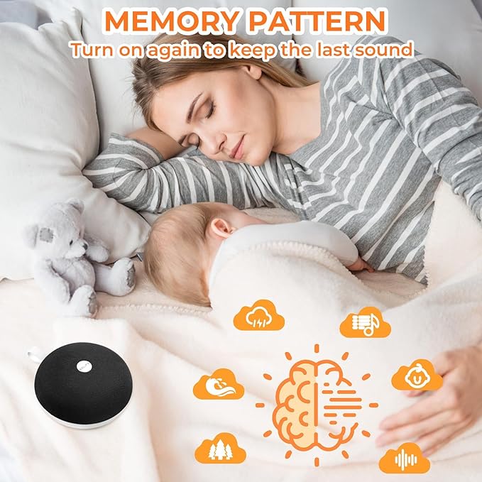 Sleep White Noise Machine Portable Sound Machine