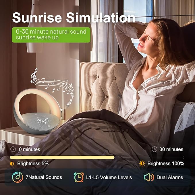 Sleep Funfor Bluetooth Speaker Wake Up Light