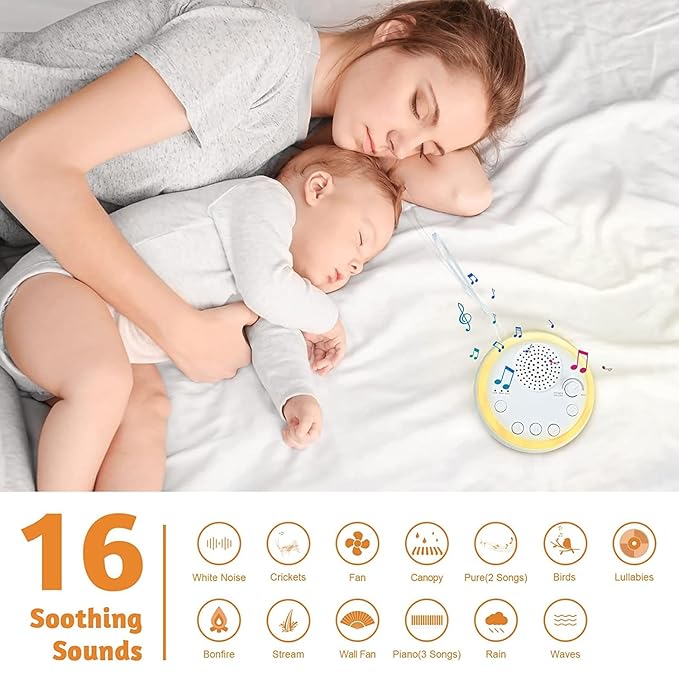 Sleep Portable Night Light White Noise Machine