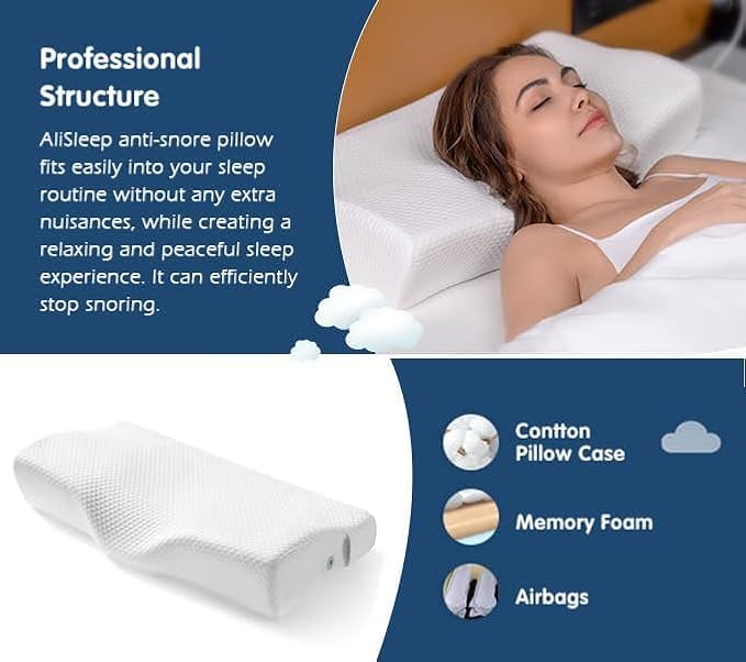 Vocal Enterprise Sleep Memory Foam Anti Snore Pillow