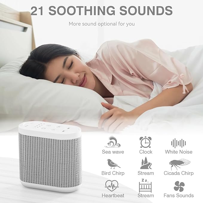 Welldia Sleep Music White Noise Machine