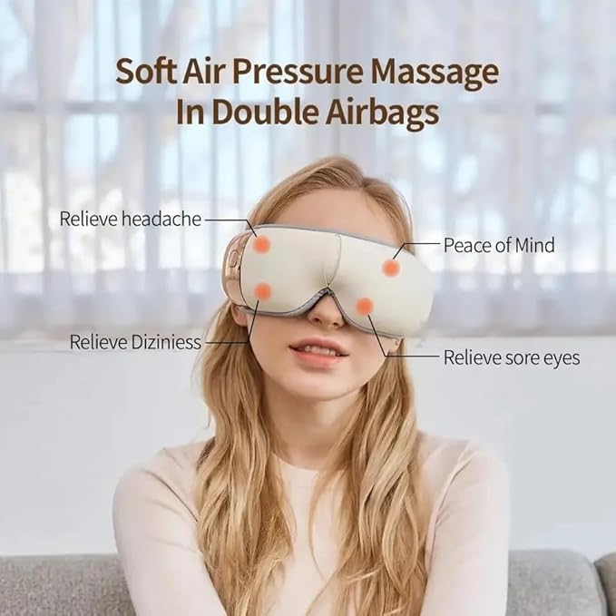 Ausha Heat Vibration Sleep Eye Massager
