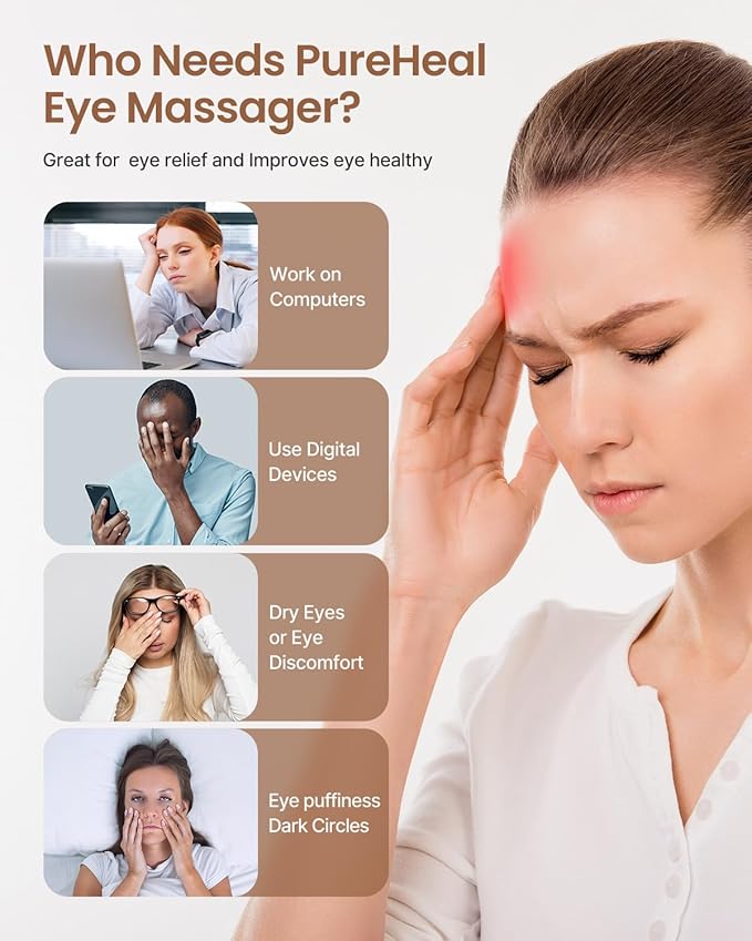 Pure Heal Sleep Heat Eye Massager