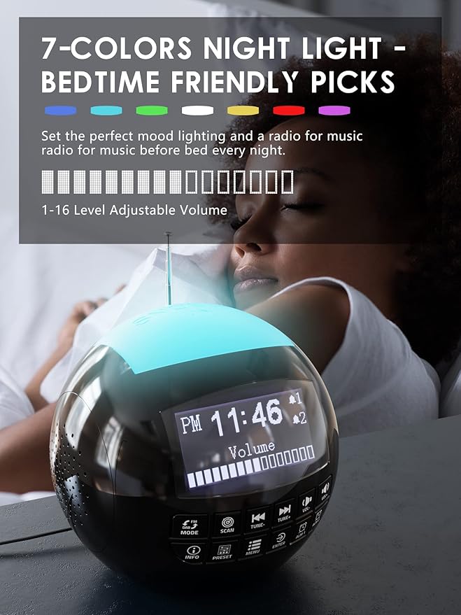 Rocam  Sleep Digital Alarm Clock